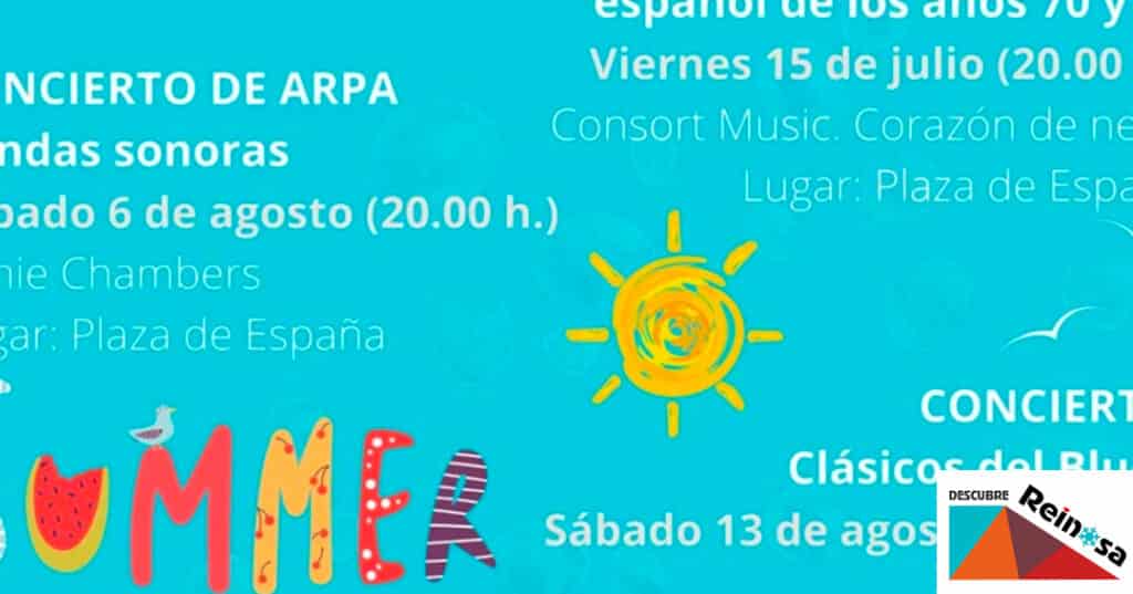 Programado vario concierto para las tardes de verano en la Plaza de España