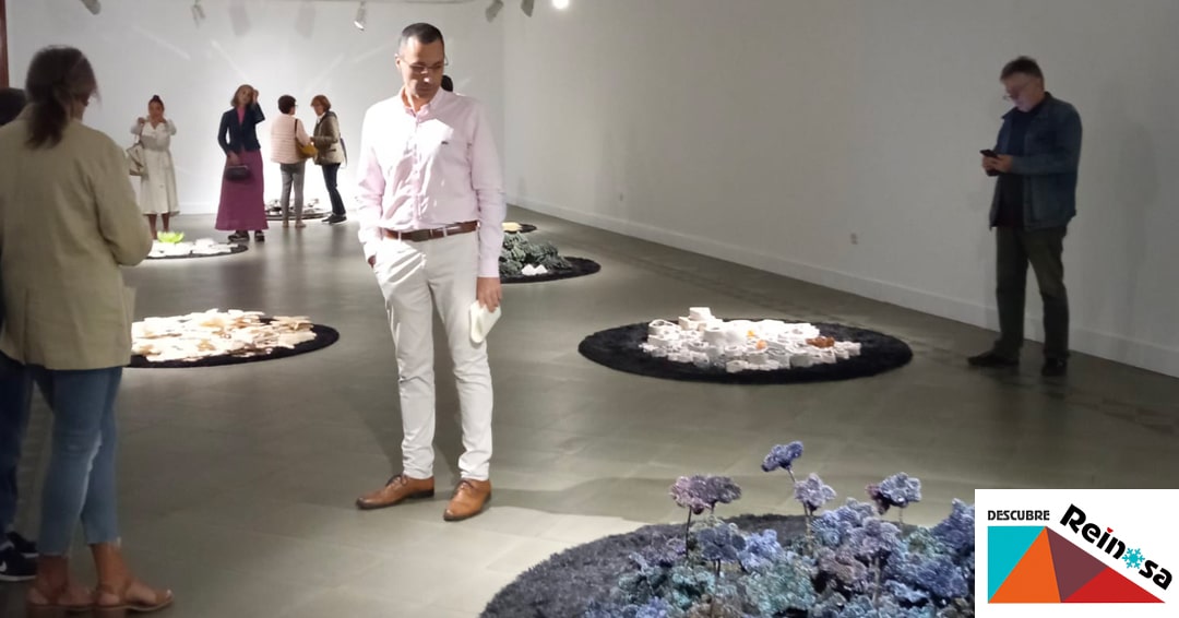Inauguración de la exposición de Rubén Polanco