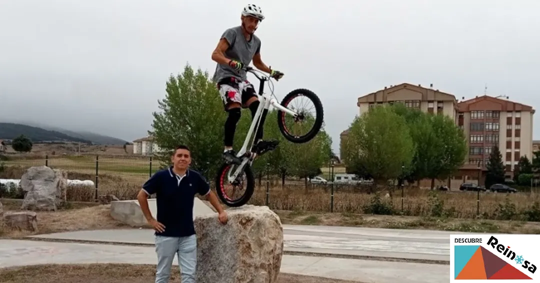 El piloto Raúl Gutiérrez dará nombre al bike park municipal de Reinosa