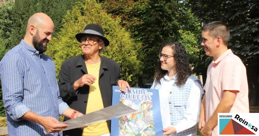 La obra “Fantasía medieval” del pintor Alberto Gallo anuncia este año el Desfile de Carrozas Artísticas