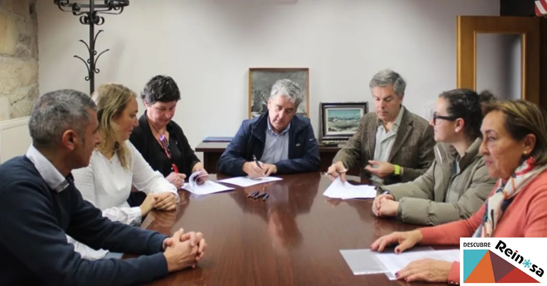 Noticias Reinosa Firmados dos convenios para que los alumnos del taller de empleo realicen prácticas profesionales en residencias